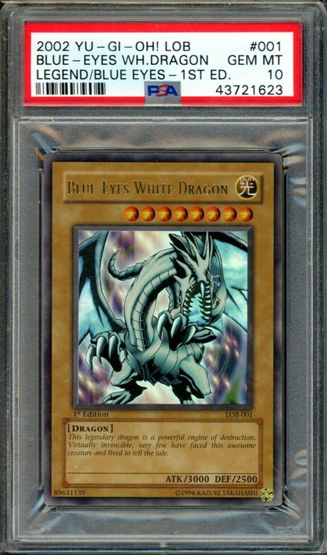 legend of blue eyes first edition|blue eyes white dragon price charting.